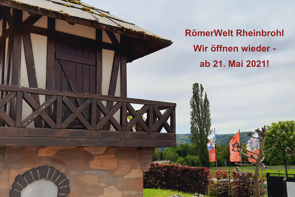 Erlebnismuseum Rmer-Welt ffnet am 21. Mai wieder