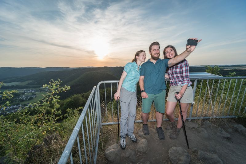 Auf der Kleinen Wller Hubchen-Tour mit Panoramablick