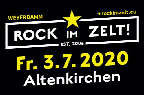 Vorverkauf fr Rock im Zelt 2020 in Altenkirchen luft