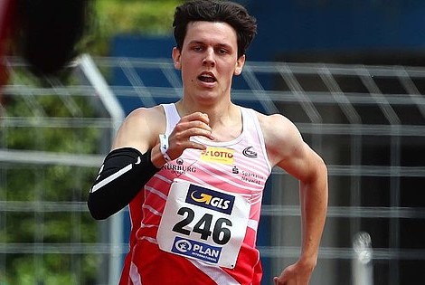 Lennart Roos hat beim Borsig-Meeting in Gladbeck ein Ausrufezeichen gesetzt und sich auf der 400-Meter-Hrden-Distanz deutlich gesteigert. (Foto: Wolfgang Birkenstock)