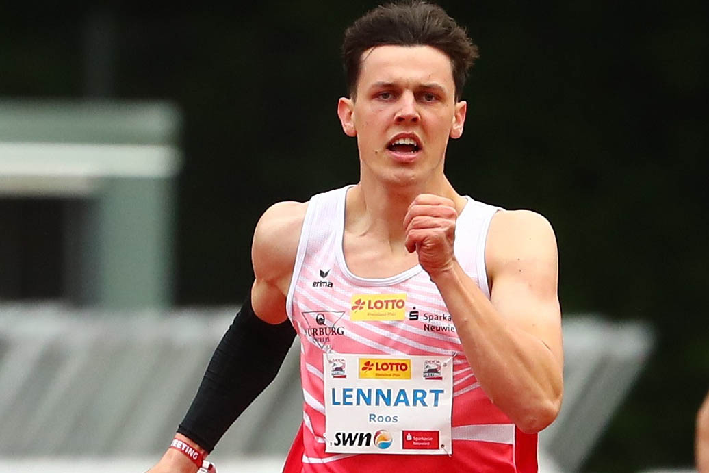 Lennart Roos verbesserte in Luxemburg seine persnliche 400-Meter-Hrden-Bestzeit und ist nur noch knapp eine halbe Sekunde von der Norm fr die U23-DM im Juni in Koblenz entfernt. Foto: Verein