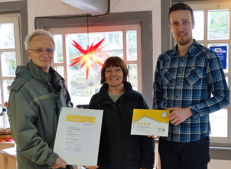 Ferienwohnung Walburga in Robach ausgezeichnet 