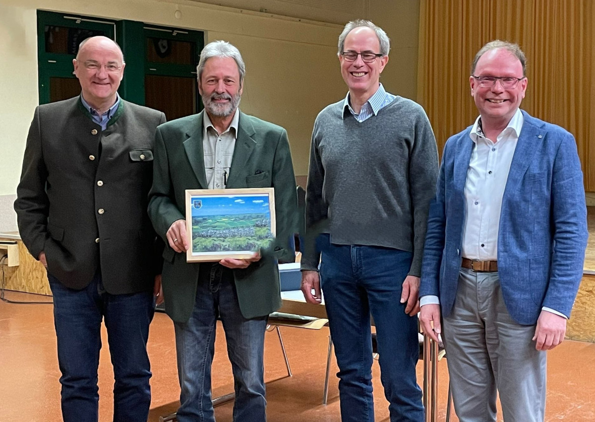 41 Jahre Revierdienst: Robach/Wied bedankt sich bei Hans-Werner Neitzert