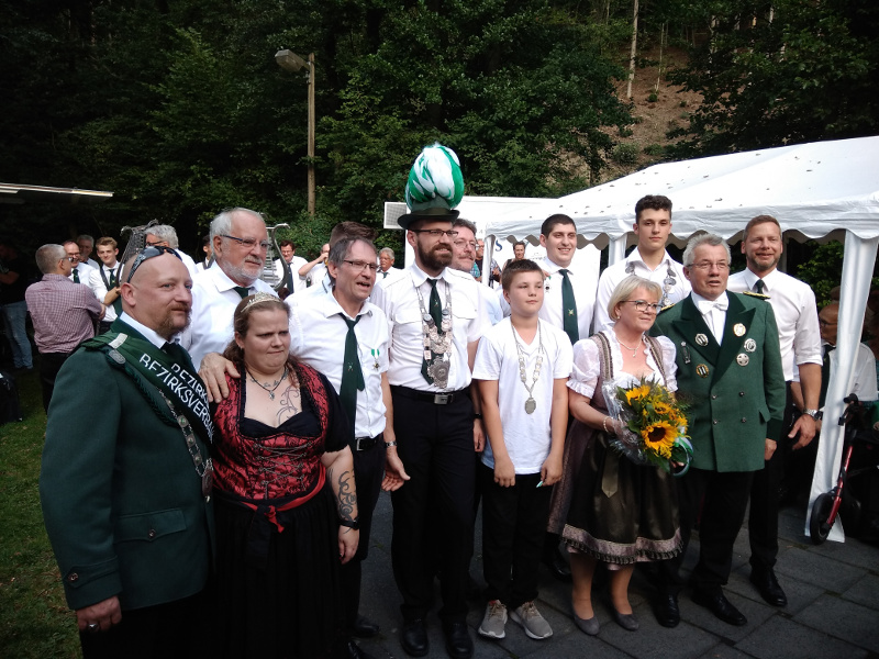 Der neue Robacher Schtzenknig heit Michael Zimmermann. Foto: Verein