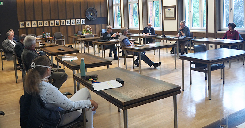 Der Runde Tisch Klimaschutz kam zum ersten Mal im Bendorfer Rathaus zusammen. Foto: Stadt Bendorf