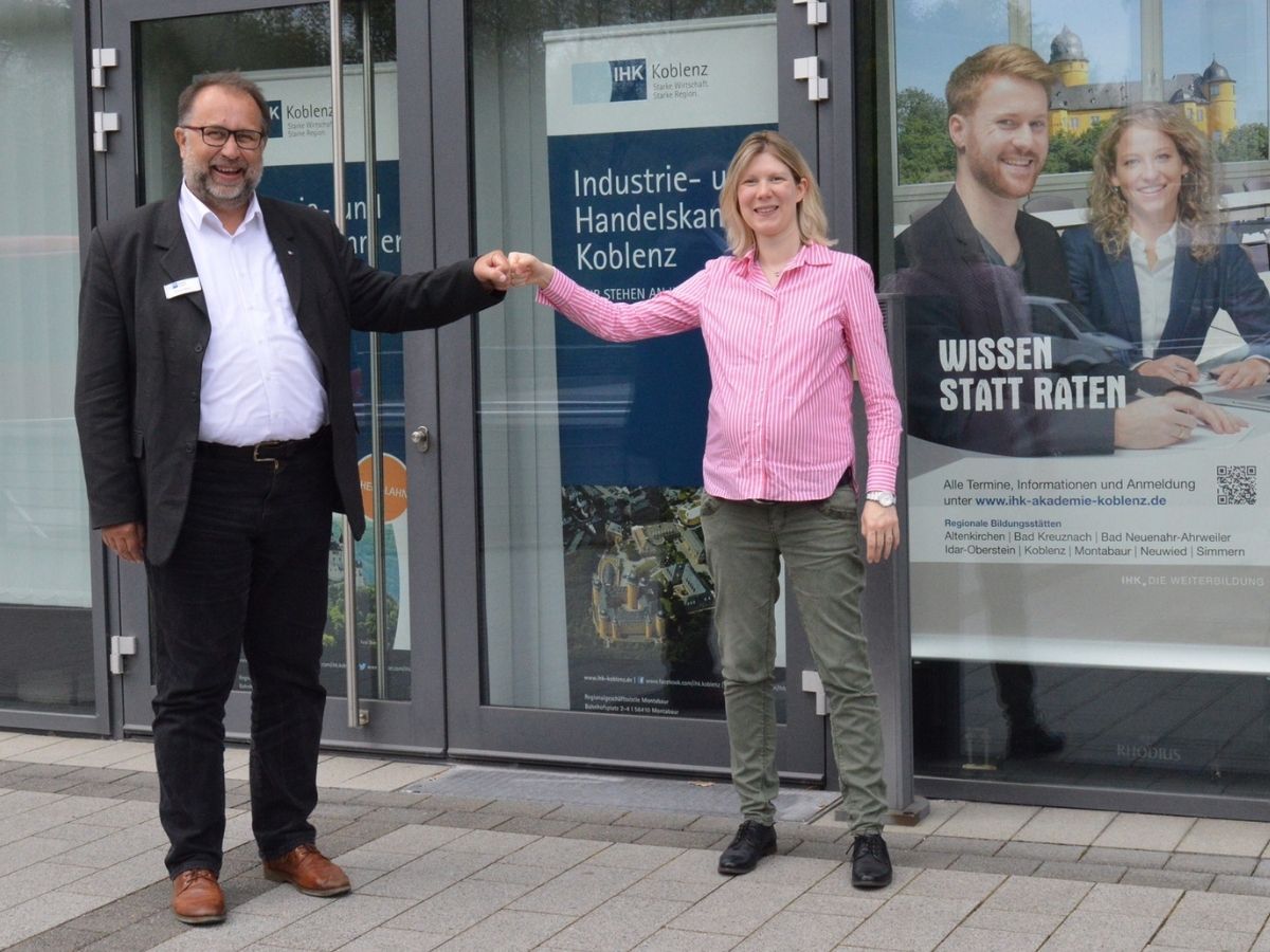 Besuch bei der IHK Montabaur. (Foto: Miriam Siefen)