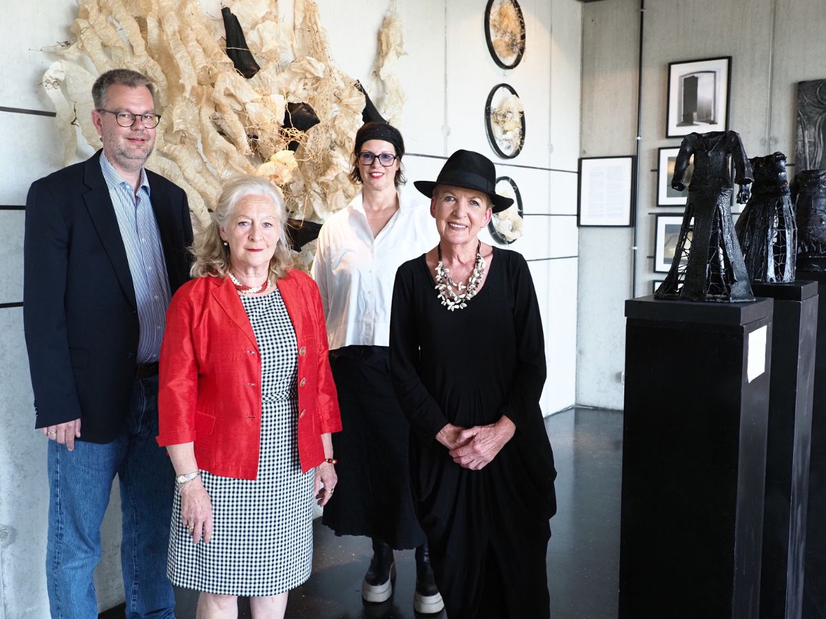 von links: Markus Hof, Dr. Ulrike Fuchs, Bea Binder und Marlen Seubert. (Foto: Tatjana Steindorf)