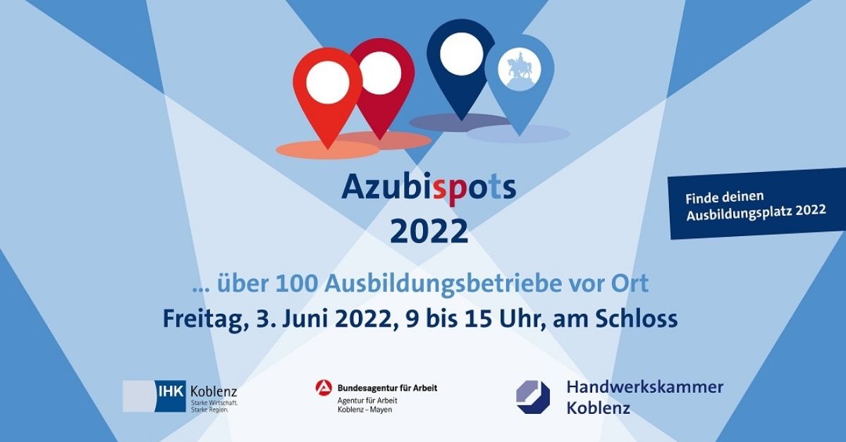 Infografik zu Ausbildungsmesse "AzubiSpots mit Unternehmermeile". (Foto: Dr. Susanne Thelen)