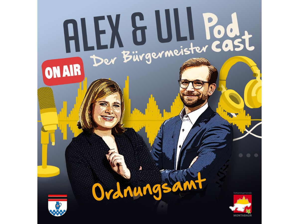 Verbandsgemeinden Montabaur und Wirges: Der Brgermeister-Podcast mit Alex und Uli