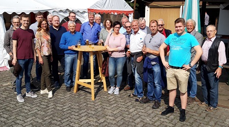 Viele Besucher beim Grillfest des Hammer SPD Ortsvereins