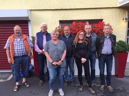 Die Wissener SPD-Stadtratsfraktion befasste sich mit dem Neubau der Wissener Altstadt-Brcke, den verkehrsbedingten Folgen und der Informationspolitik durch den Stadtbrgermeister. (Foto: SPD)