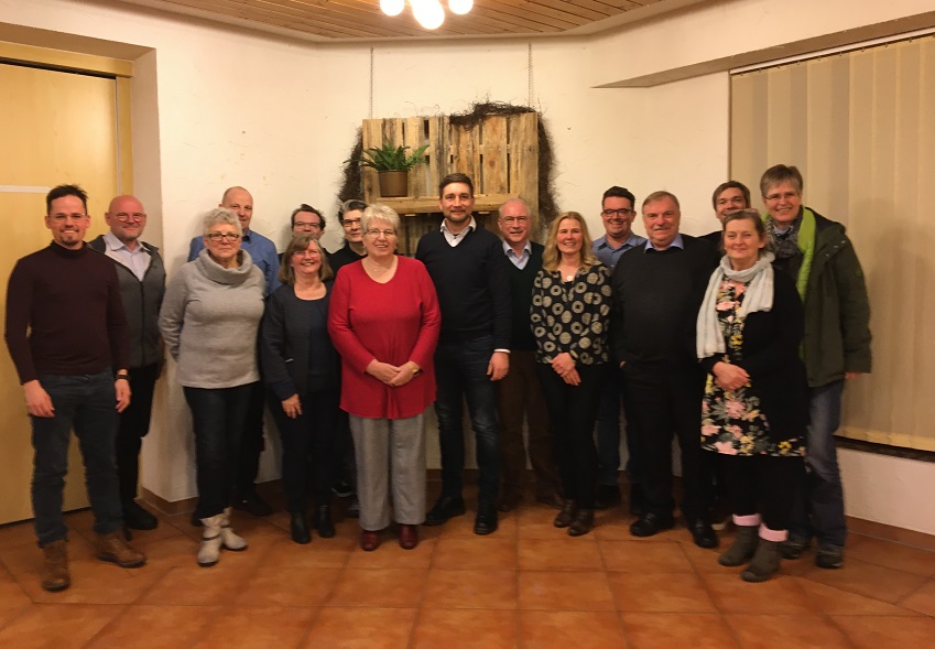 Der Vorstand des SPD-Ortsvereins Im Raiffeisenland (Foto: Partei)