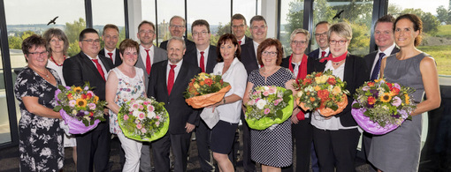 Sparkassen-Vorstand dankt Jubilaren fr langjhrige Treue 