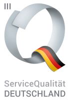 Logo Service-Qualitt Deutschland. Foto: ADG