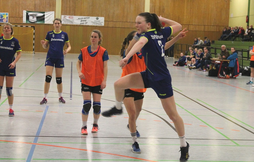 Handball-Damen des SSV95 Wissen erwischen gebrauchten Tag