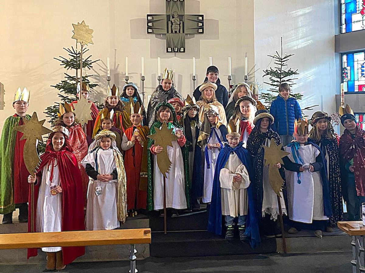 Sternsinger waren in Wissen und Sch�nstein f�r den guten Zweck unterwegs