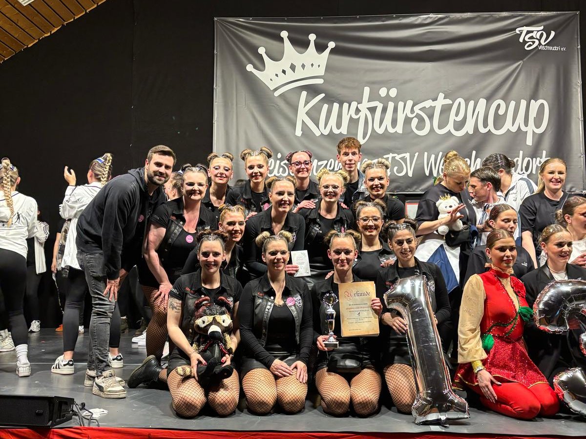 Karnevalsverein Scheuerfeld rockt den Kurfrstencup in Welschneudorf: Erster Platz fr den Showtanzcorps!