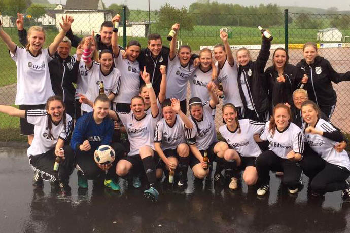 Damen des SV Rengsdorf steigen in Rheinlandliga auf