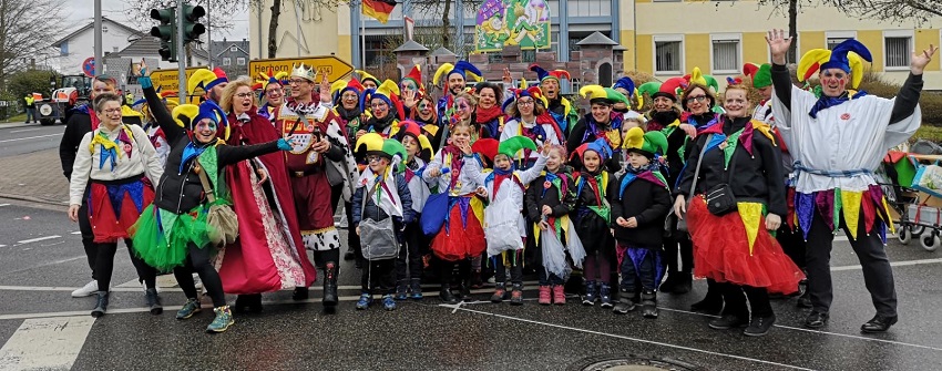 SV Leuzbach-Bergenhausen beim Zug in Altenkirchen dabei