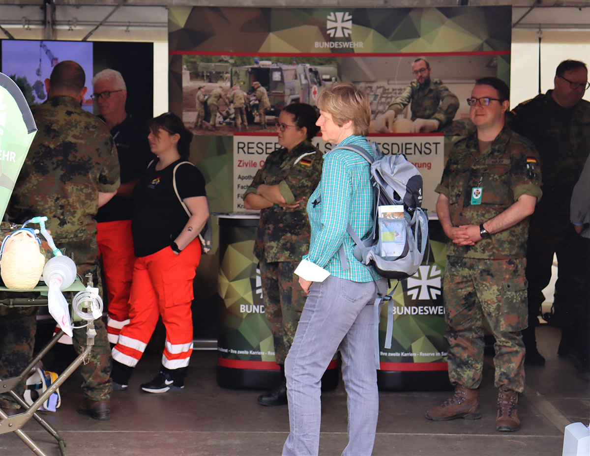 Sanittsregiment Westerwald beim Rheinland-Pfalz Tag 2022