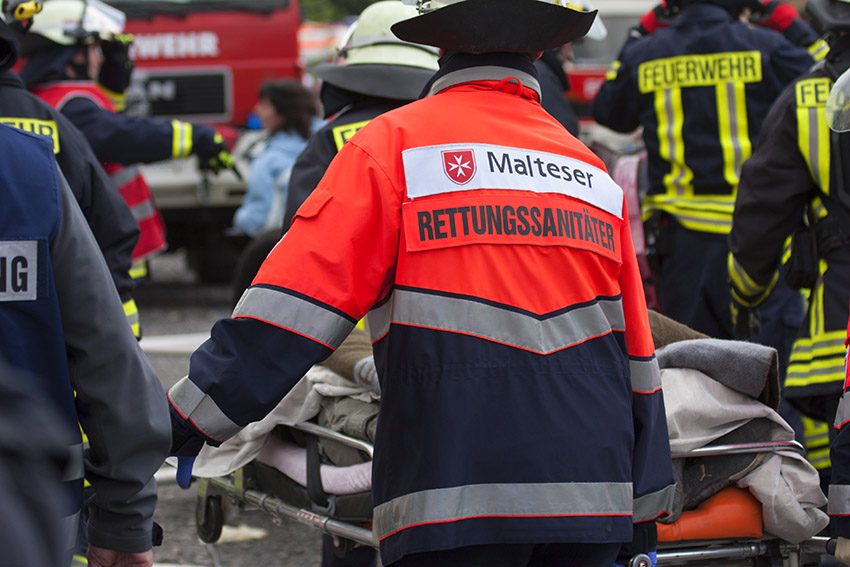 Explosion in einem Mehrfamilienhaus in Koblenz