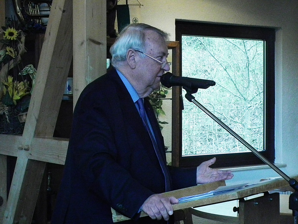 Ulrich Schmalz regte mit seiner Rede anlsslich des Wissener Mahls zum Nachdenken an. Fotos: Regina Steinhauer 