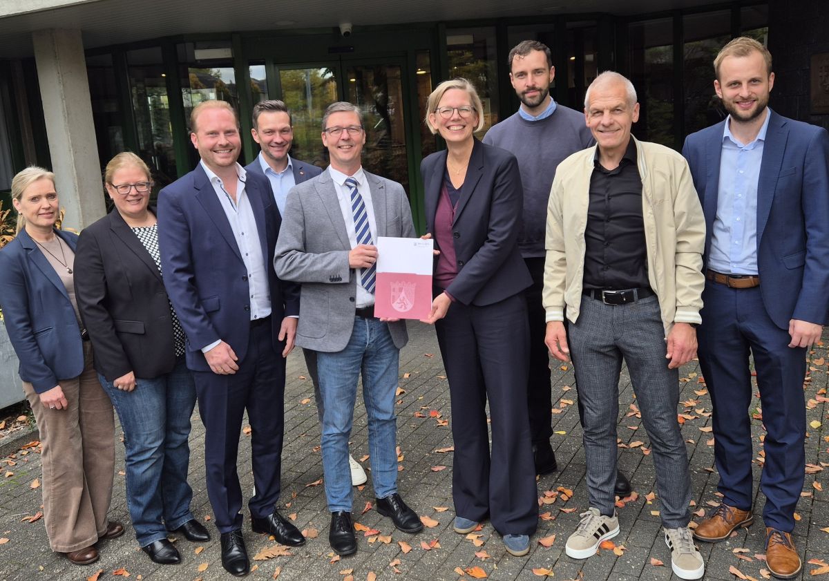Zahltag in Altenkirchen: 1,237 Millionen Euro aus Mainz fr Schlossplatz-Sanierung