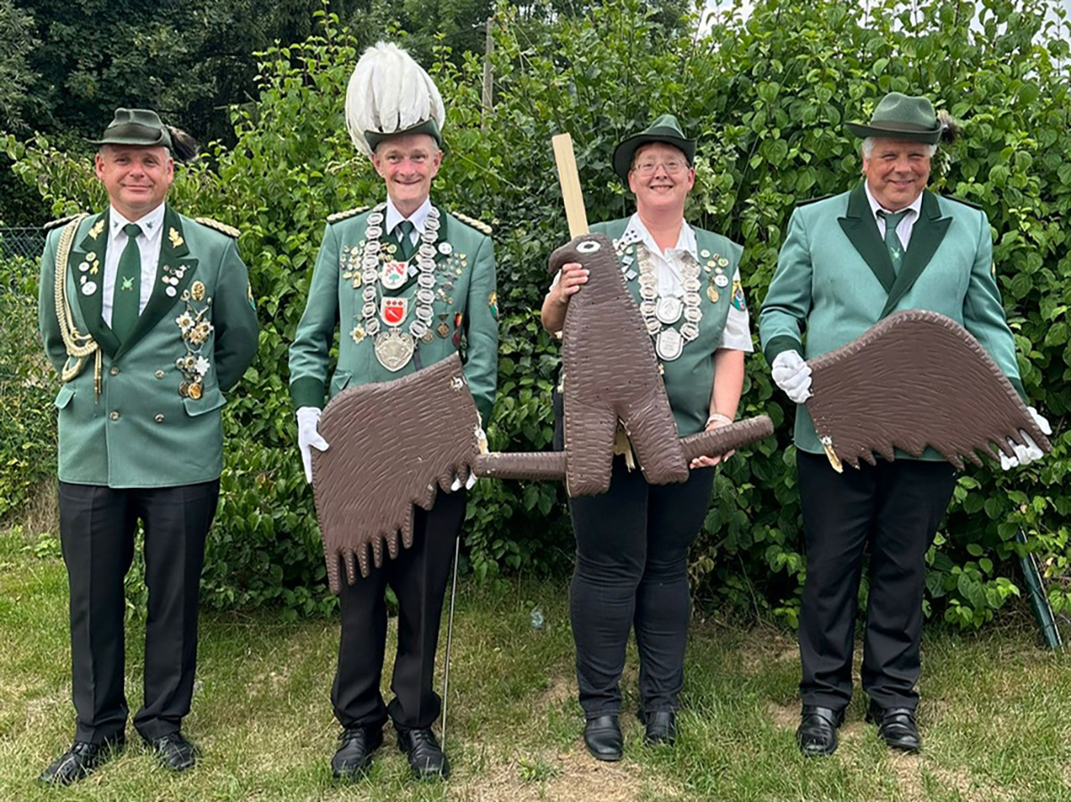 Raubach krt neue Schtzenmajestten