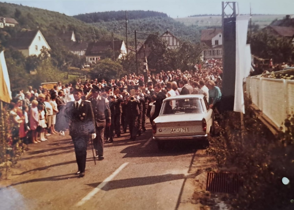 Schtzenfest in Selbach in den 1970er Jahren (Foto: privat)