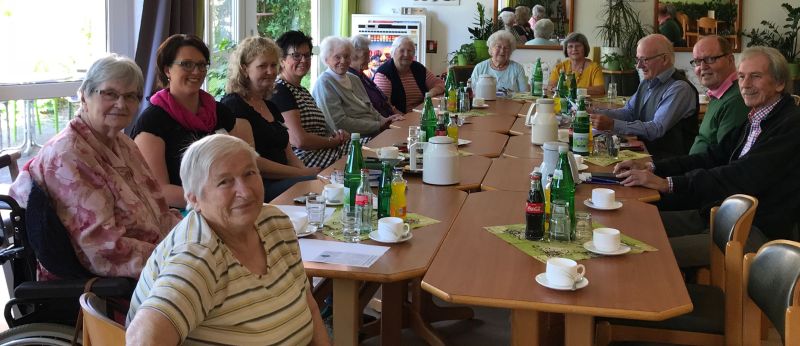 Seniorenbeirat und Heimleitung trafen sich zum intensiven Gedankenaustausch. Foto: privat