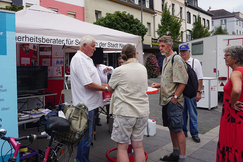 Erster Sicherheitstag stt auf groe Resonanz