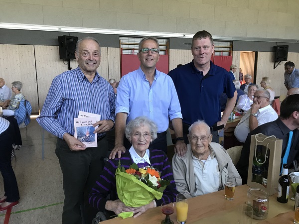 Das Ehepaar Maria und Josef Mller, beide 96 Jahre alt (Fotos: OG Scheuerfeld)