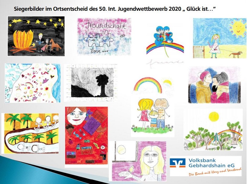 Die Siegerbilder (Foto: Volksbank Gebhardshain)