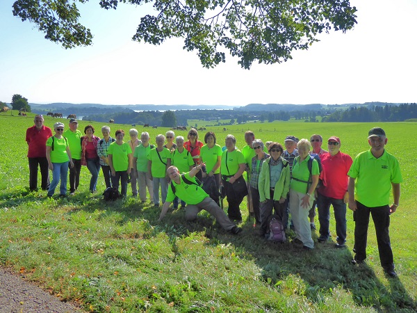 Die Kirchener Wanderfreunde verbrachten acht Tage in Oberbayern. (Fotos: Siegperle Kirchen)