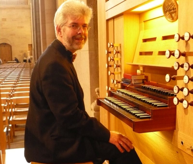 Organist Wolfgang Portugall. Foto: Veranstalter