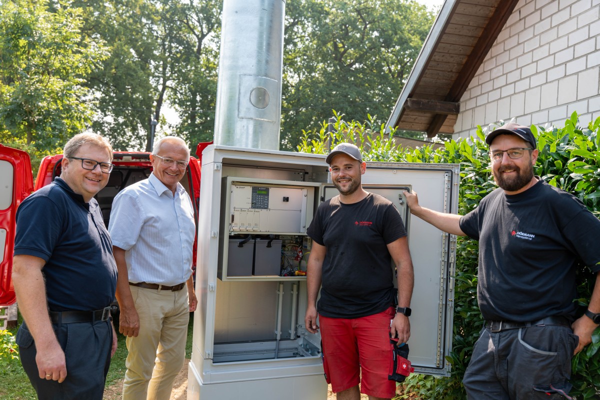 Sicherheit, die man hrt: Sirenenausbau im Kreis Neuwied geht voran