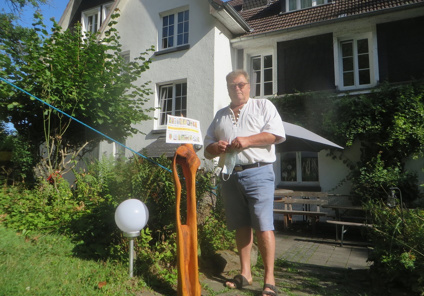 Friedhelm Zllner stellt seine Skulpturen aus.(Foto: privat)