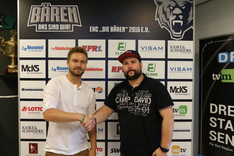 Bren-Neuzugang Nummer drei gab EHC-Manager Carsten Billigmann seine Zusage fr die Saison 2018/19: Niklas Solder kehrt nach einem halben Jahrzehnt zum EHC zurck. Damals war er Frderlizenzspieler. Foto: privat