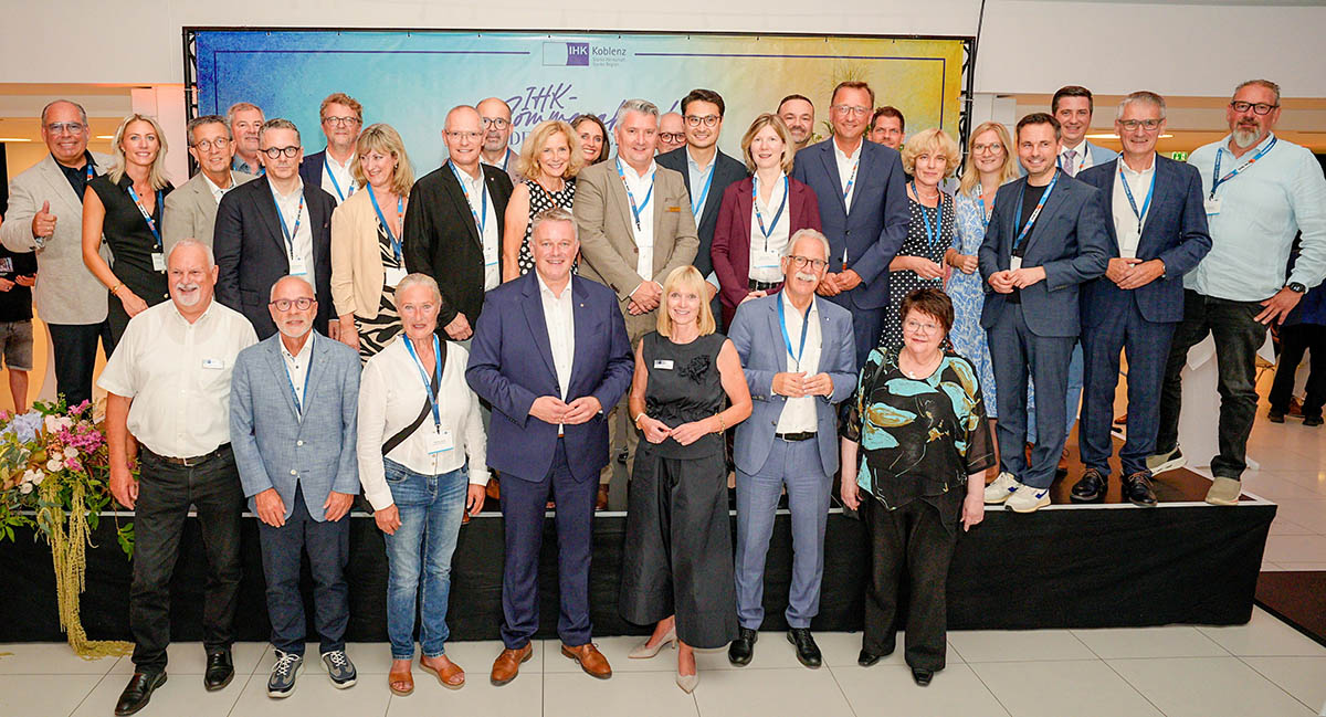 Wirtschaft und Politik im Dialog: IHK-Sommerabend in Koblenz