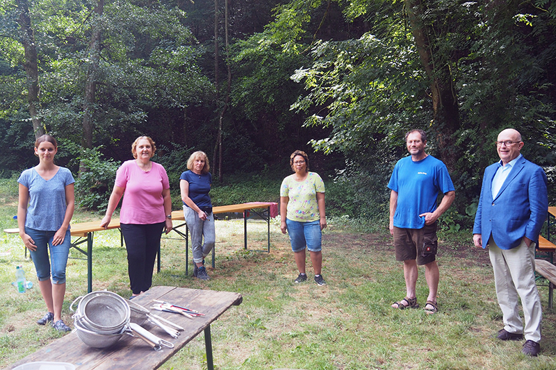 Brgermeister Kessler bedankte sich beim engagierten Betreuungs- und Kchenteam. Fotos: Stadt Bendorf