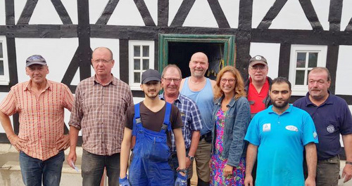 Landtagsabgeordnete Sabine Btzing-Lichtenthler besuchte bei ihrer Sommertour unter anderem das Haus Bender in Brachbach. (Foto: Wahlkreisbro Btzing-Lichtenthler)