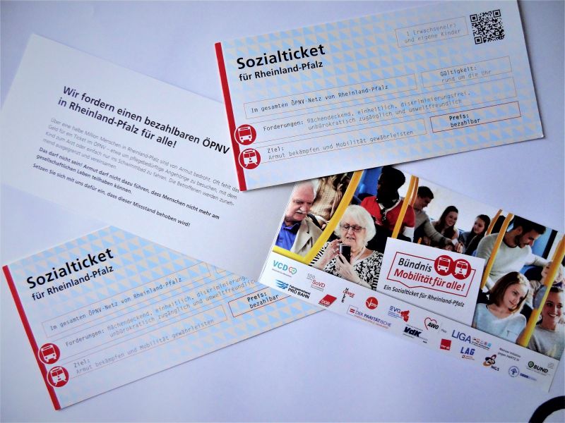 Muster-Sozialticket. Foto: privat