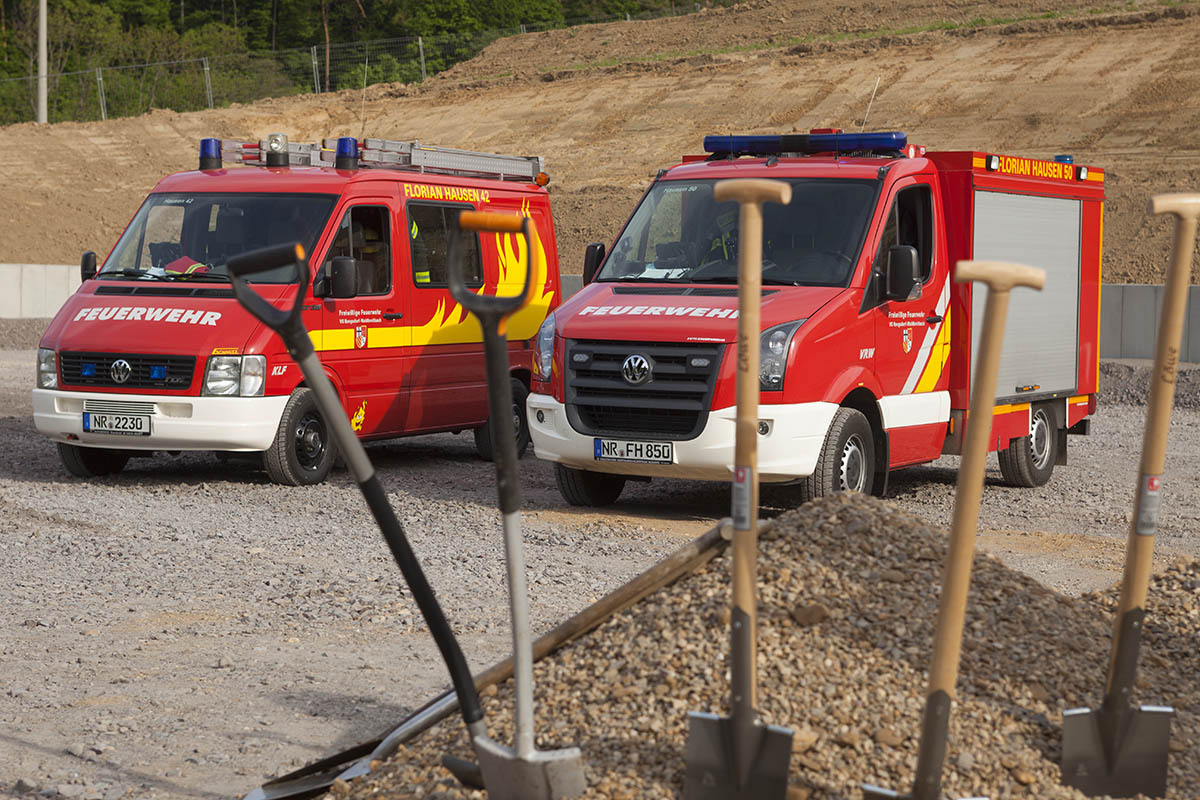 Lschzug Hausen bekommt neues Feuerwehrhaus