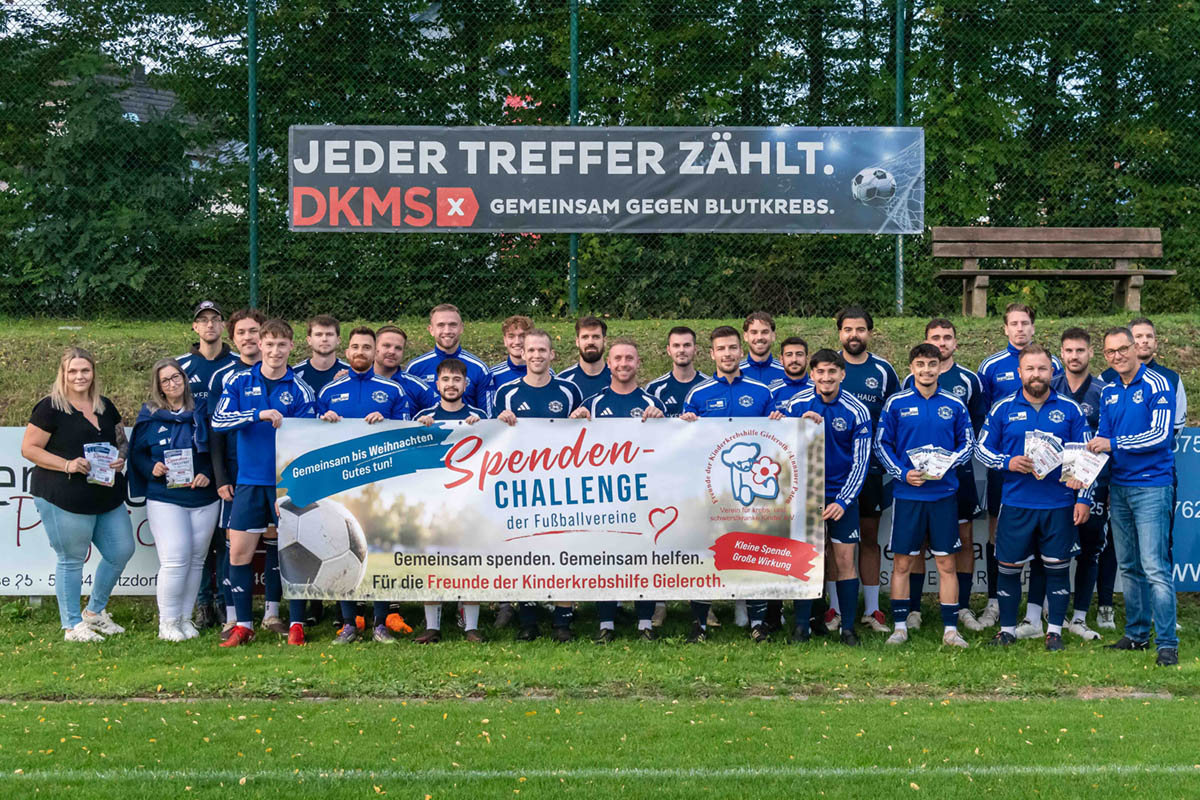 SG Wallmenroth/Scheuerfeld startet Spenden-Challenge f�r Kinderkrebshilfe