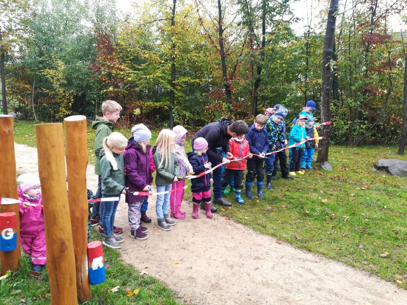 Erster Abschnitt des Spielplatzes am Rothenberg feierlich eingeweiht