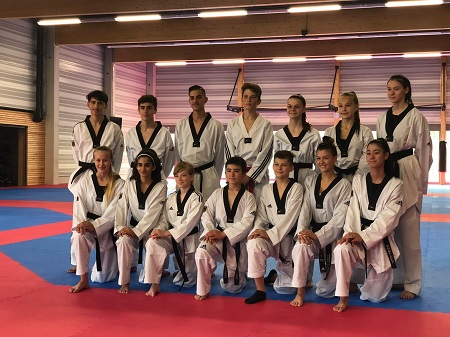 Emily Kunz von Sporting Taekwondo in der Nationalmannschaft