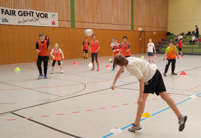 Sportspektakel an der IGS Hamm/Sieg