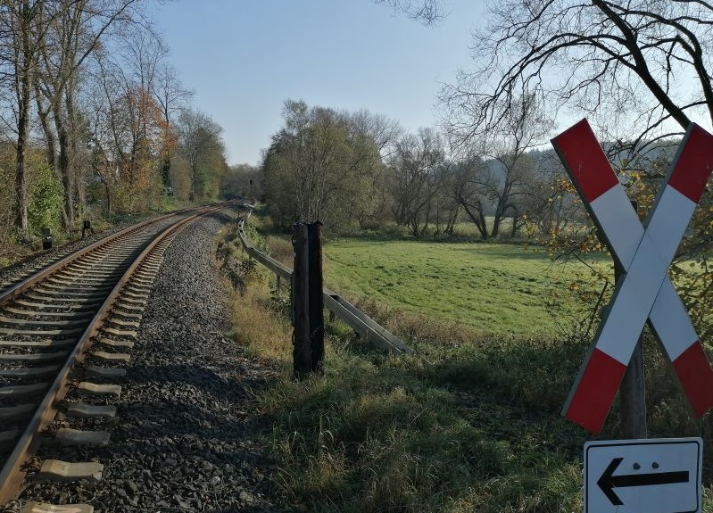 Ein Blick in die Wiedaue vom Bleichweg aus: Sie soll unter dem Dach des Frderprogramms besser an die Innenstadt angebunden werden. (Foto: hak)