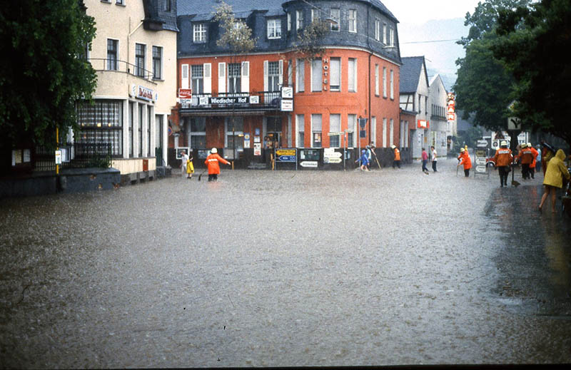 Starkregenereignis in Neuwied-Oberbieber. Foto: SPD