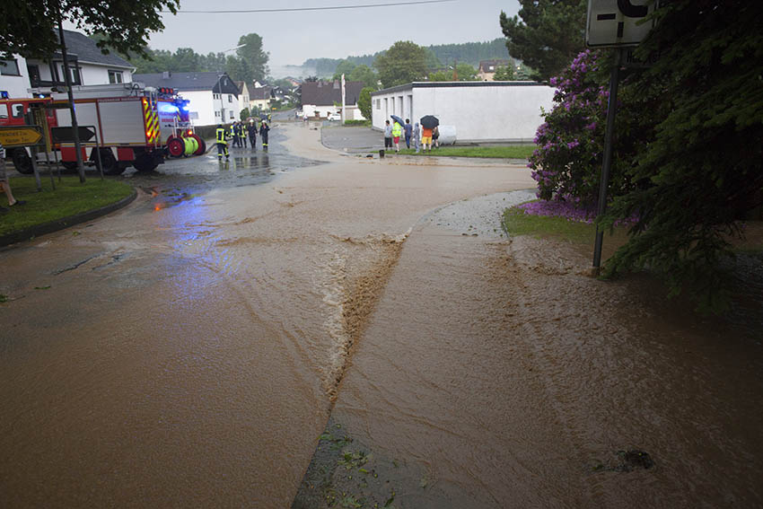 Ab Sonntagmittag werden schwere Gewitter erwartet